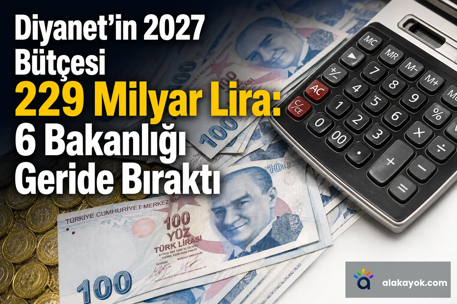 Diyanet’in 2027 Bütçesi 229 Milyar Lira: 6 Bakanlığı Geride Bıraktı