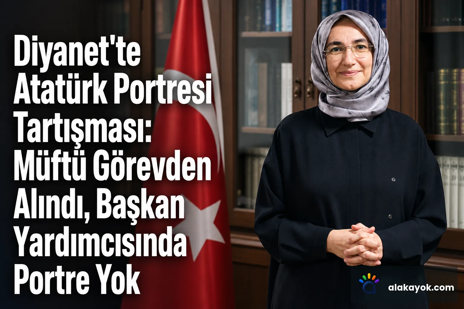 Diyanet'te Atatürk Portresi Tartışması: Müftü Görevden Alındı, Başkan Yardımcısında Portre Yok