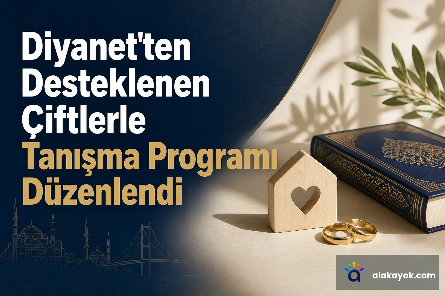 Diyanet'ten Desteklenen Çiftlerle Tanışma Programı Düzenlendi