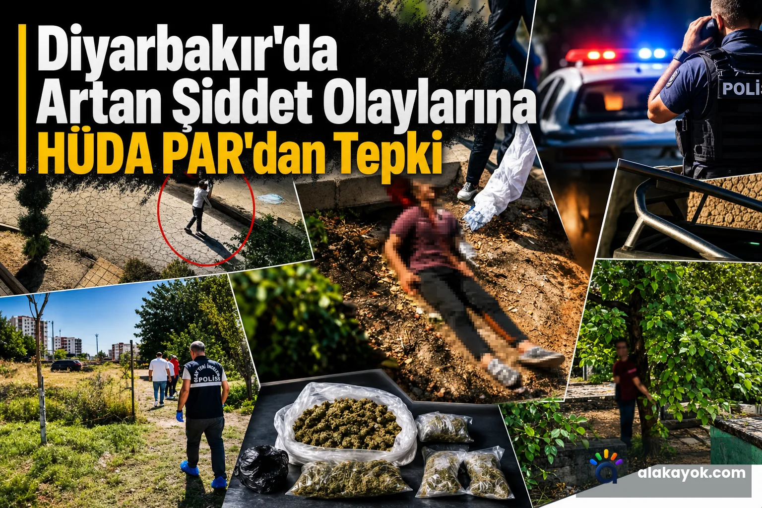 Diyarbakır'da Artan Şiddet Olaylarına HÜDA PAR'dan Tepki