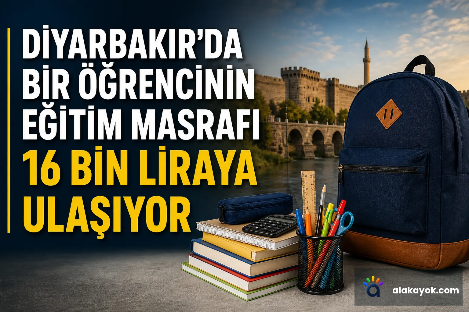 Diyarbakır'da Bir Öğrencinin Eğitim Masrafı 16 Bin Liraya Ulaşıyor