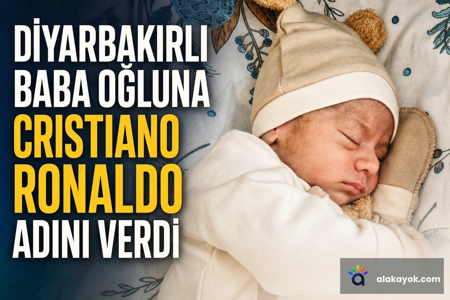Diyarbakırlı Baba Oğluna Cristiano Ronaldo Adını Verdi