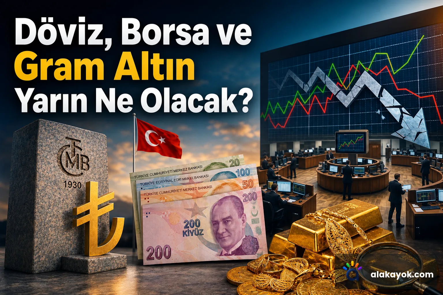 Döviz, Borsa ve Gram Altın Yarın Ne Olacak?