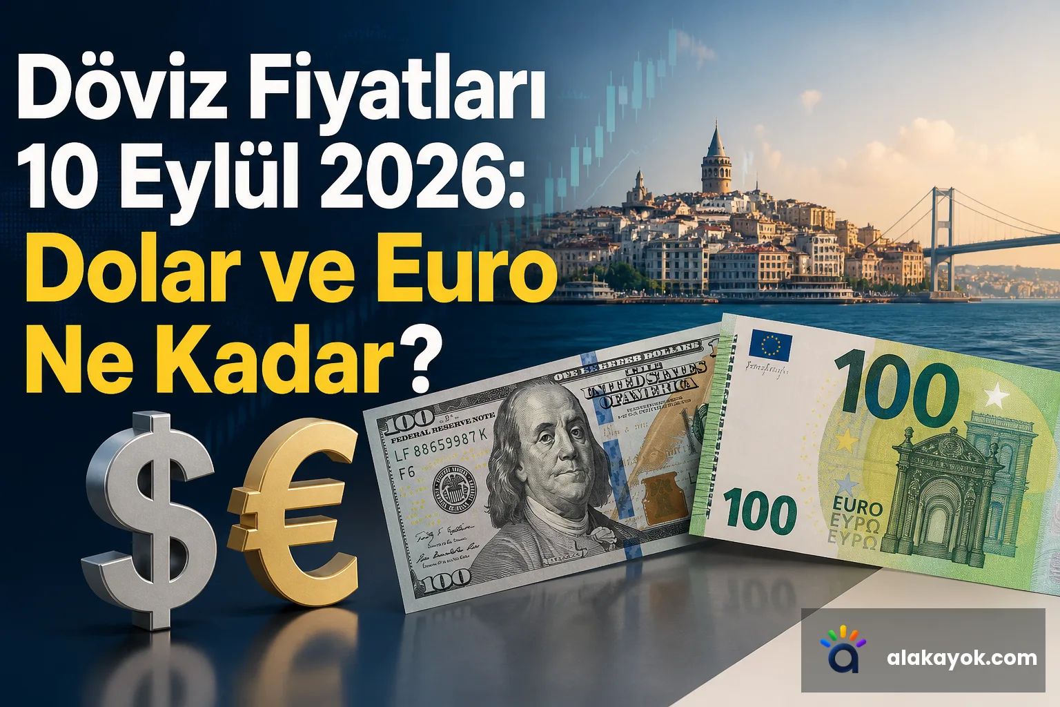 Döviz Fiyatları 10 Eylül 2026: Dolar ve Euro Ne Kadar?