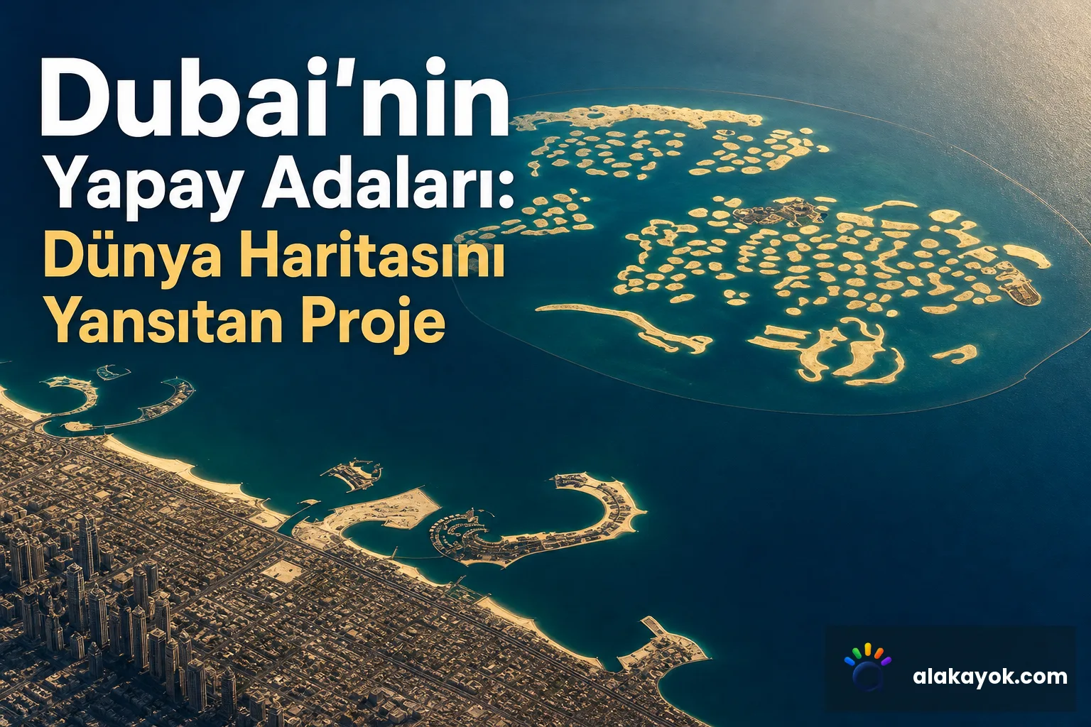 Dubai'nin Yapay Adaları: Dünya Haritasını Yansıtan Proje