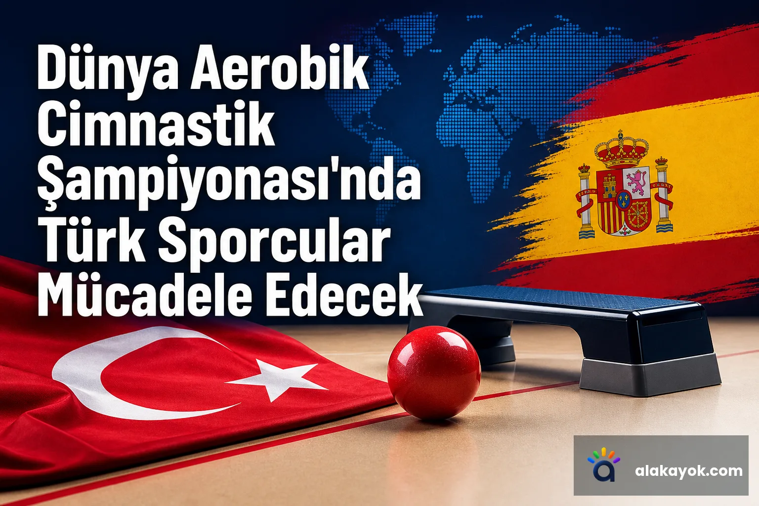 Dünya Aerobik Cimnastik Şampiyonası'nda Türk Sporcular Mücadele Edecek