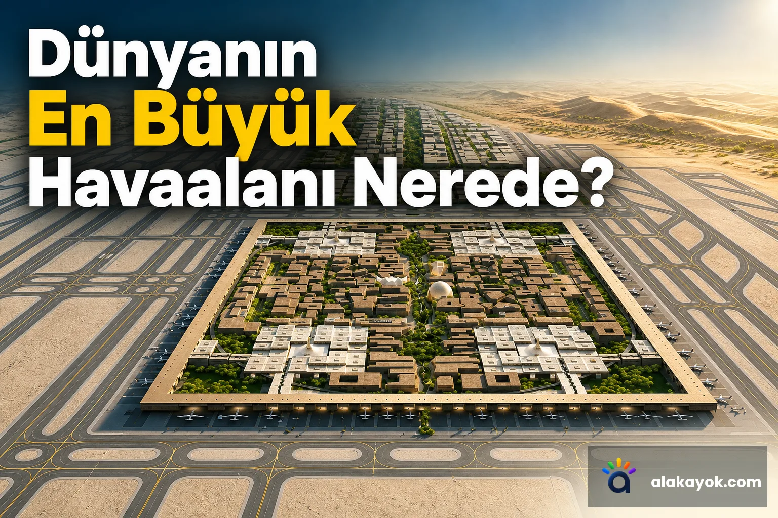Dünyanın En Büyük Havaalanı Nerede?