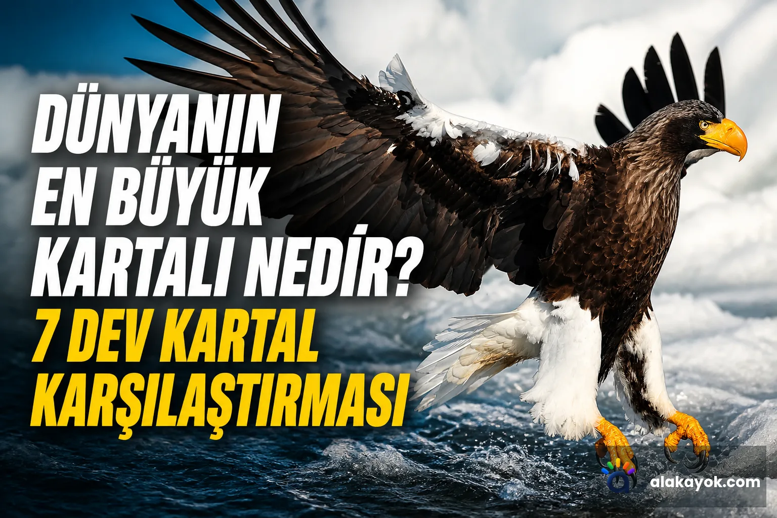 Dünyanın En Büyük Kartalı Nedir? 7 Dev Kartal Karşılaştırması
