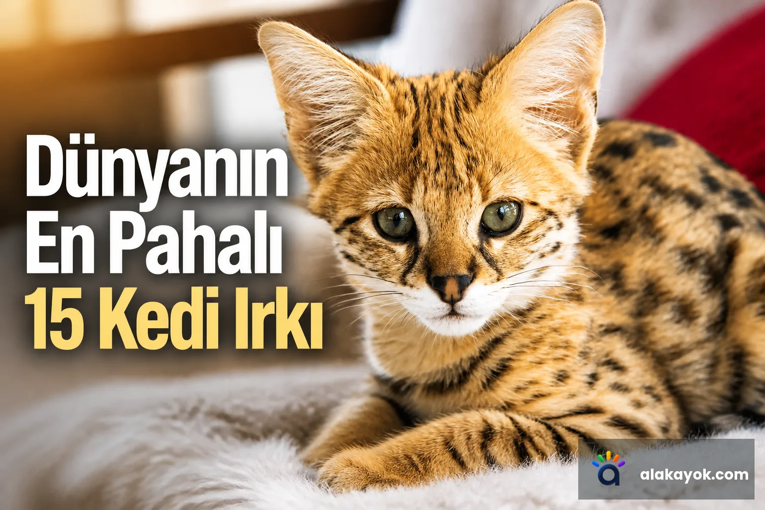 Dünyanın En Pahalı 15 Kedi Irkı