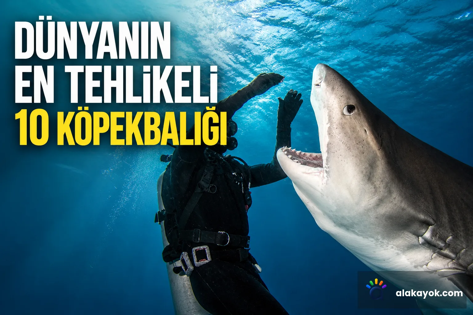 Dünyanın En Tehlikeli 10 Köpekbalığı