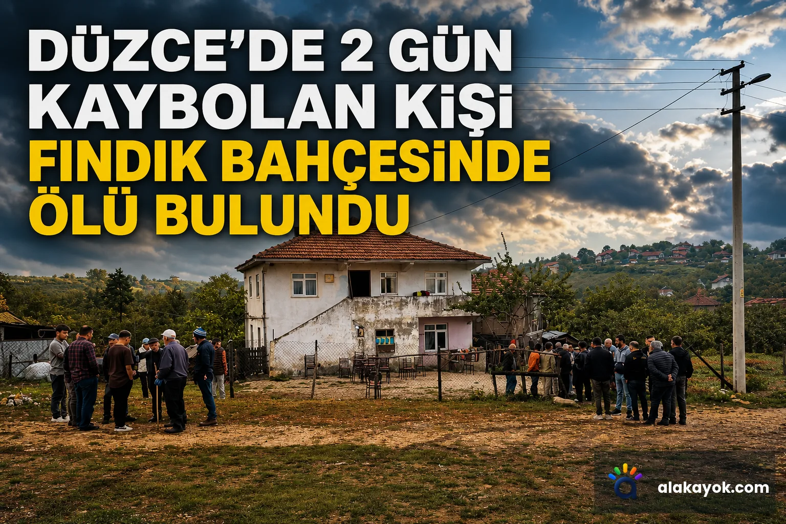 Düzce'de 2 Gün Kaybolan Kişi Fındık Bahçesinde Ölü Bulundu