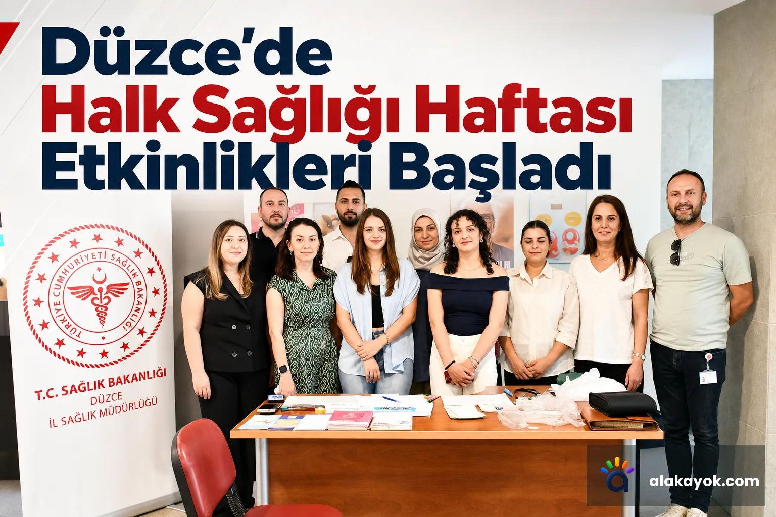Düzce'de Halk Sağlığı Haftası Etkinlikleri Başladı
