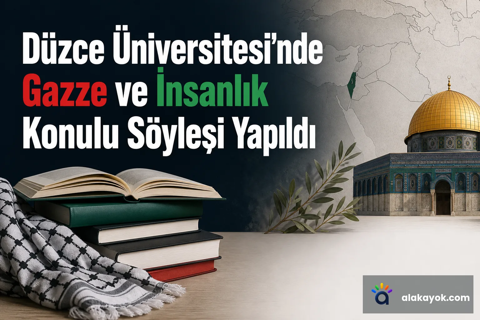 Düzce Üniversitesi'nde Gazze ve İnsanlık Konulu Söyleşi Yapıldı