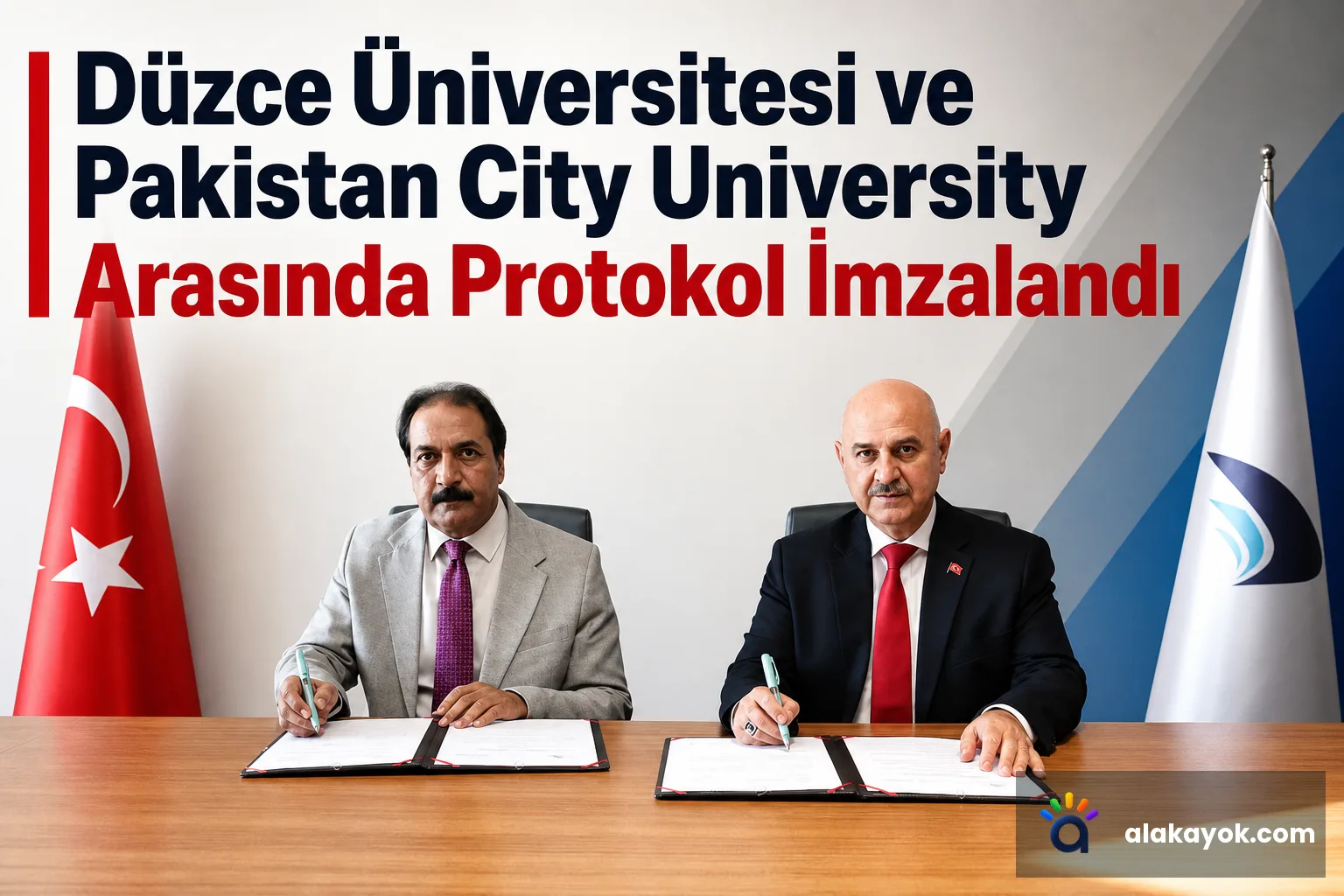 Düzce Üniversitesi ve Pakistan City University Arasında Protokol İmzalandı