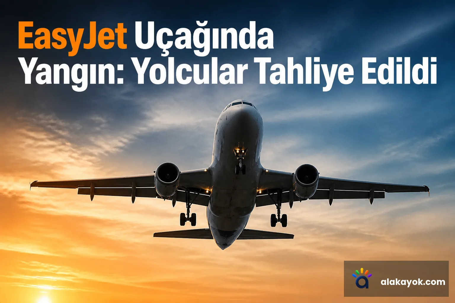 EasyJet Uçağında Yangın: Yolcular Tahliye Edildi