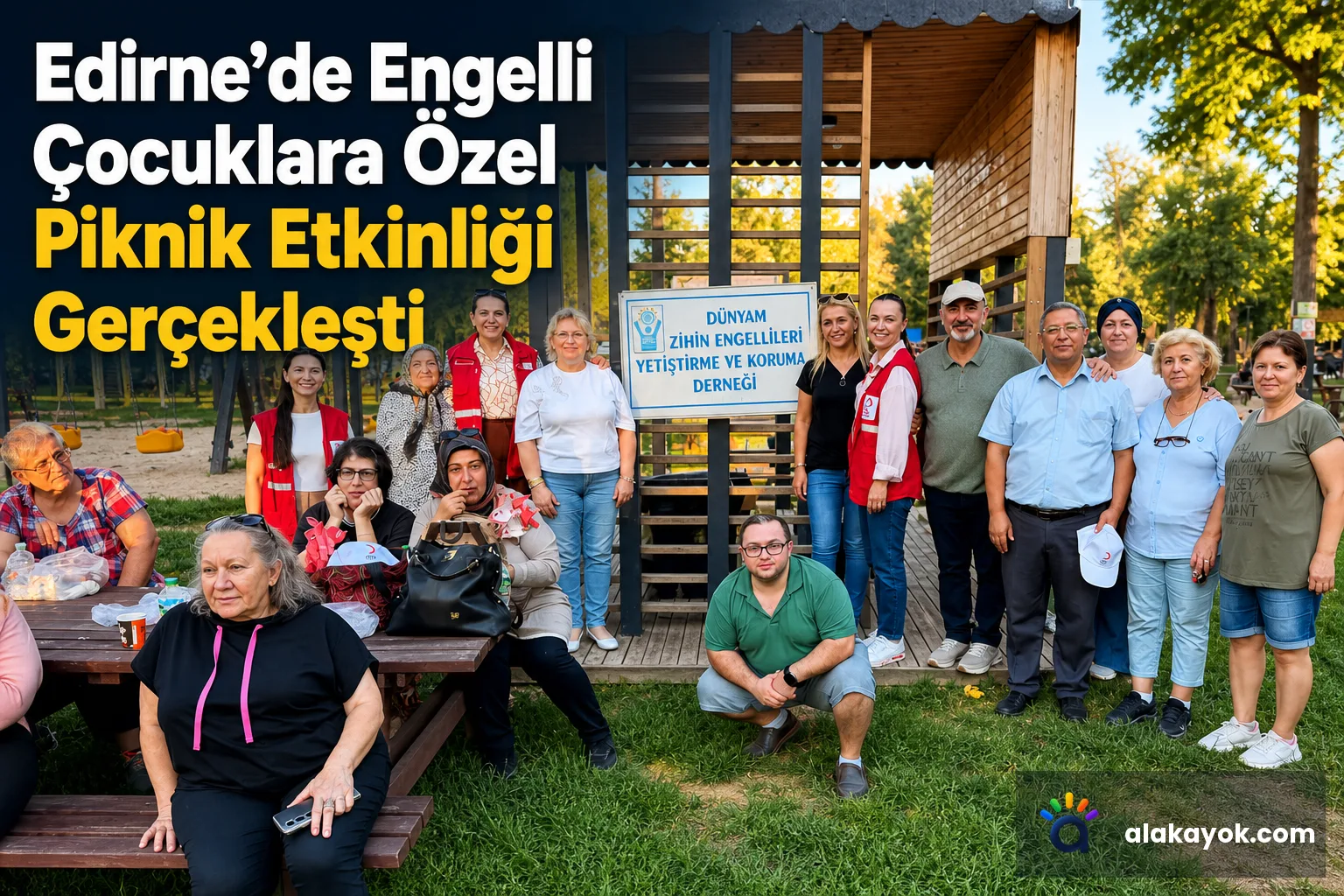 Edirne'de Engelli Çocuklara Özel Piknik Etkinliği Gerçekleşti
