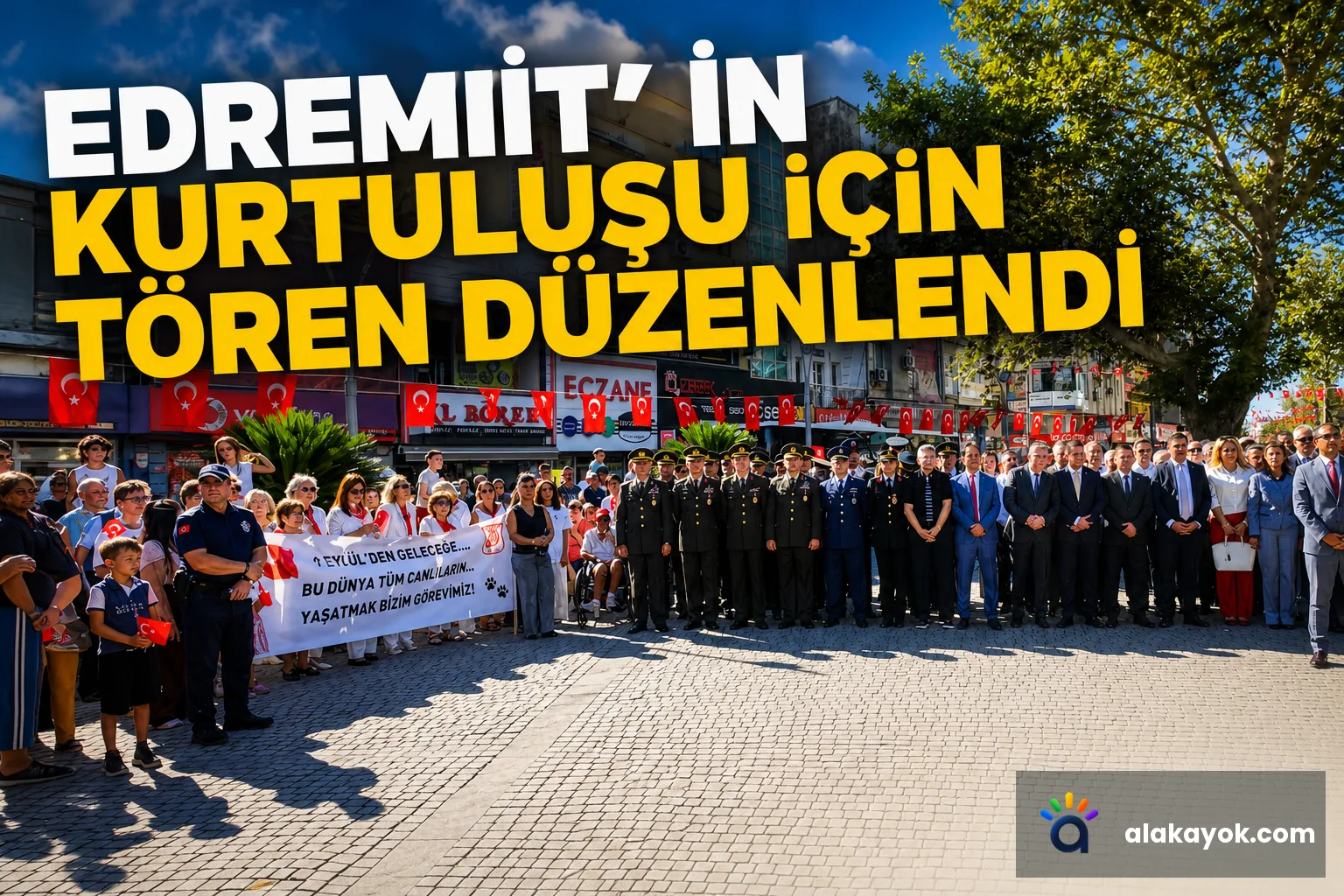 Edremit'in Kurtuluşu İçin Tören Düzenlendi