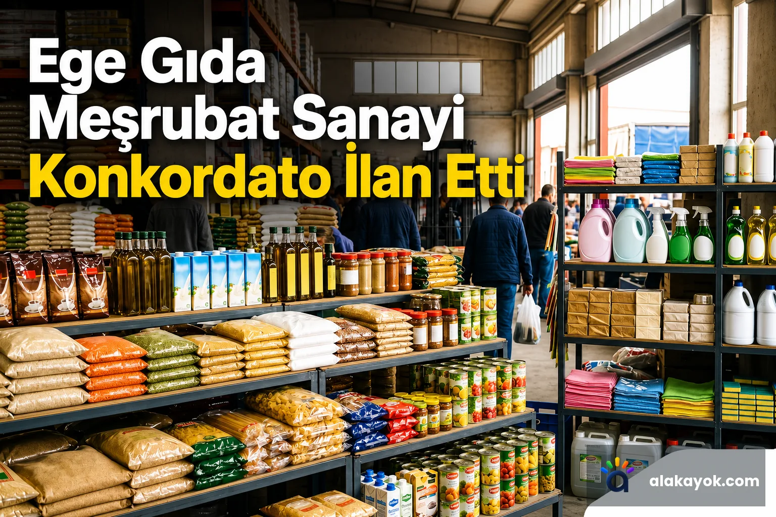 Ege Gıda Meşrubat Sanayi Konkordato İlan Etti
