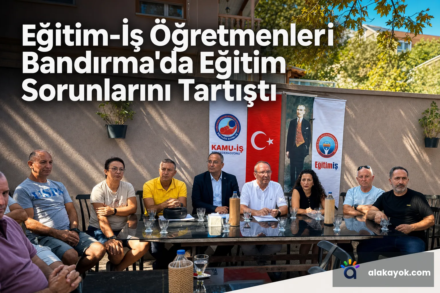 Eğitim-İş Öğretmenleri Bandırma'da Eğitim Sorunlarını Tartıştı