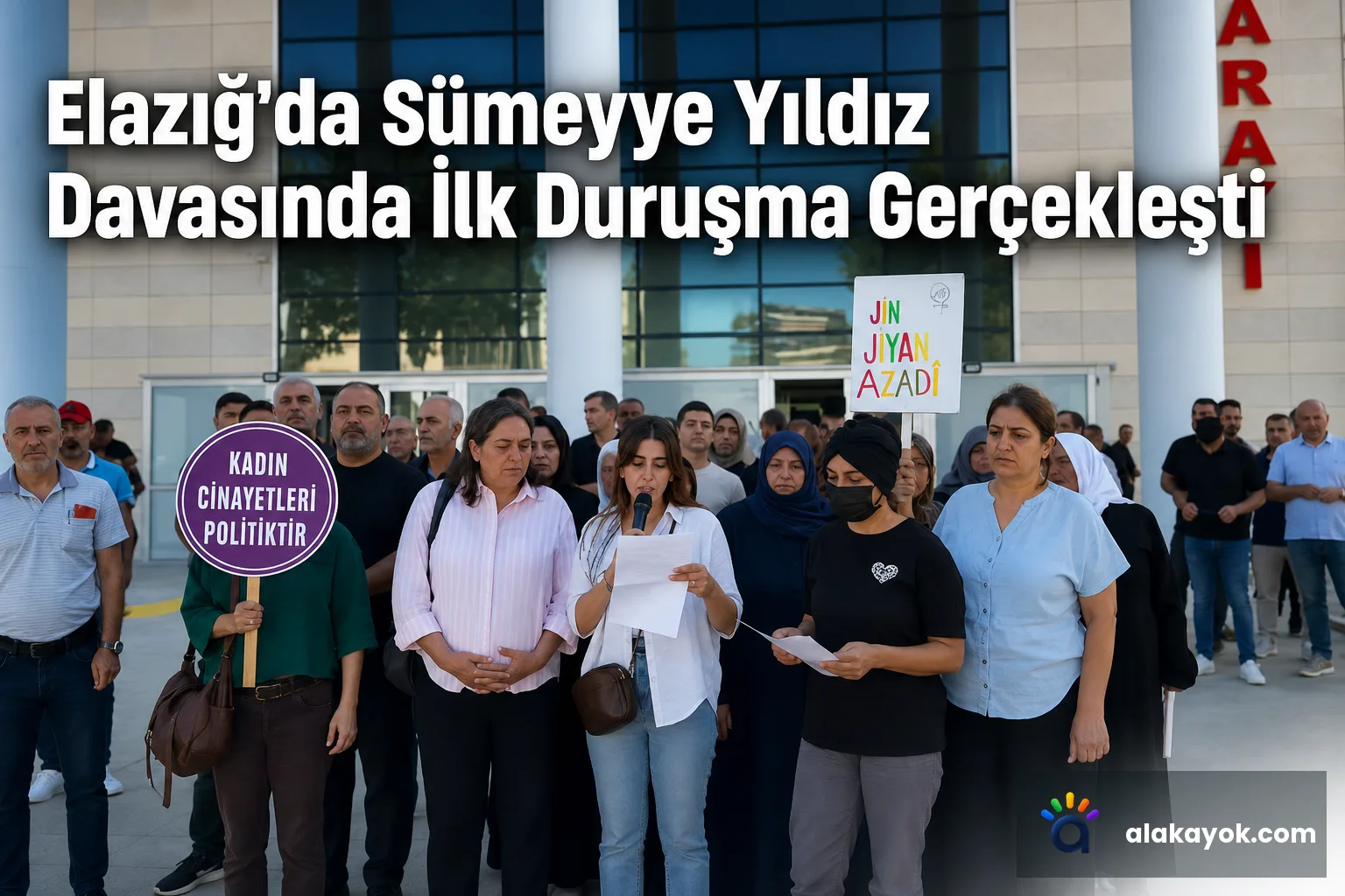 Elazığ'da Sümeyye Yıldız Davasında İlk Duruşma Gerçekleşti