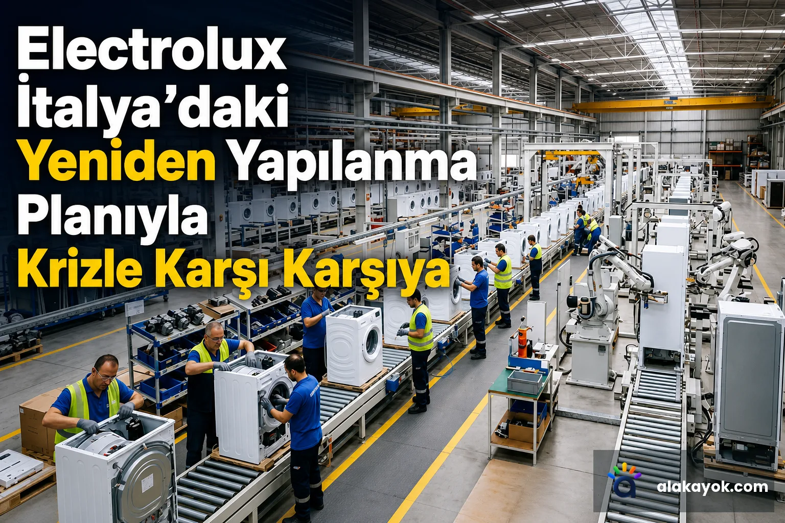 Electrolux İtalya'daki Yeniden Yapılanma Planıyla Krizle Karşı Karşıya