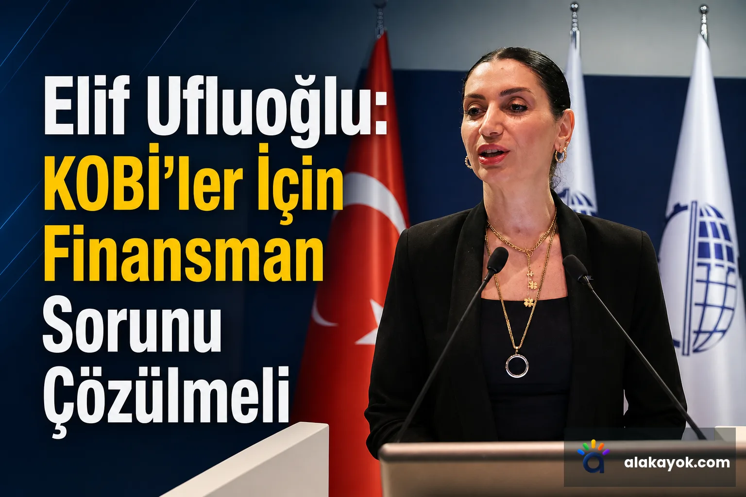 Elif Ufluoğlu: KOBİ'ler İçin Finansman Sorunu Çözülmeli