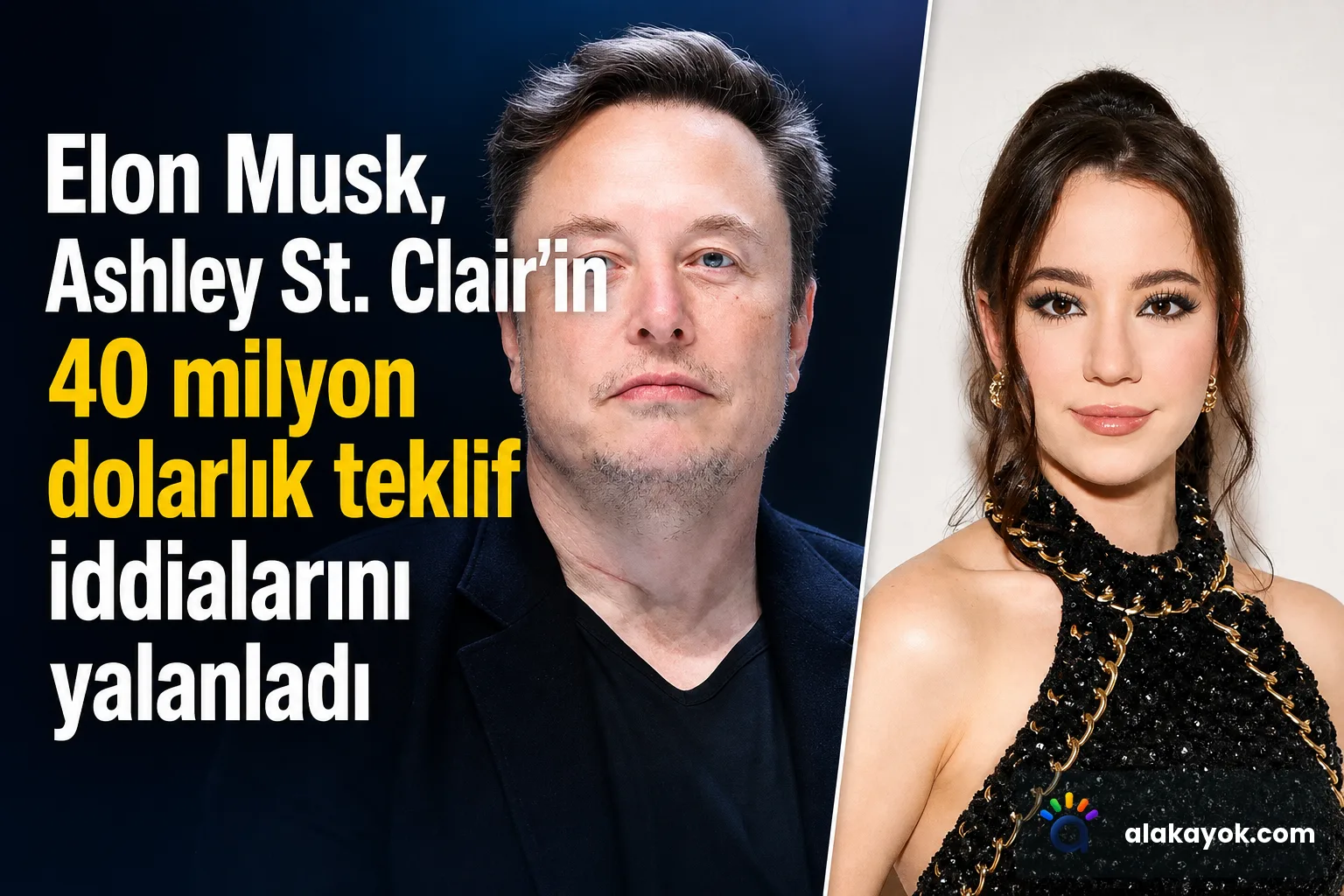 Elon Musk, Ashley St. Clair'in 40 milyon dolarlık teklif iddialarını yalanladı