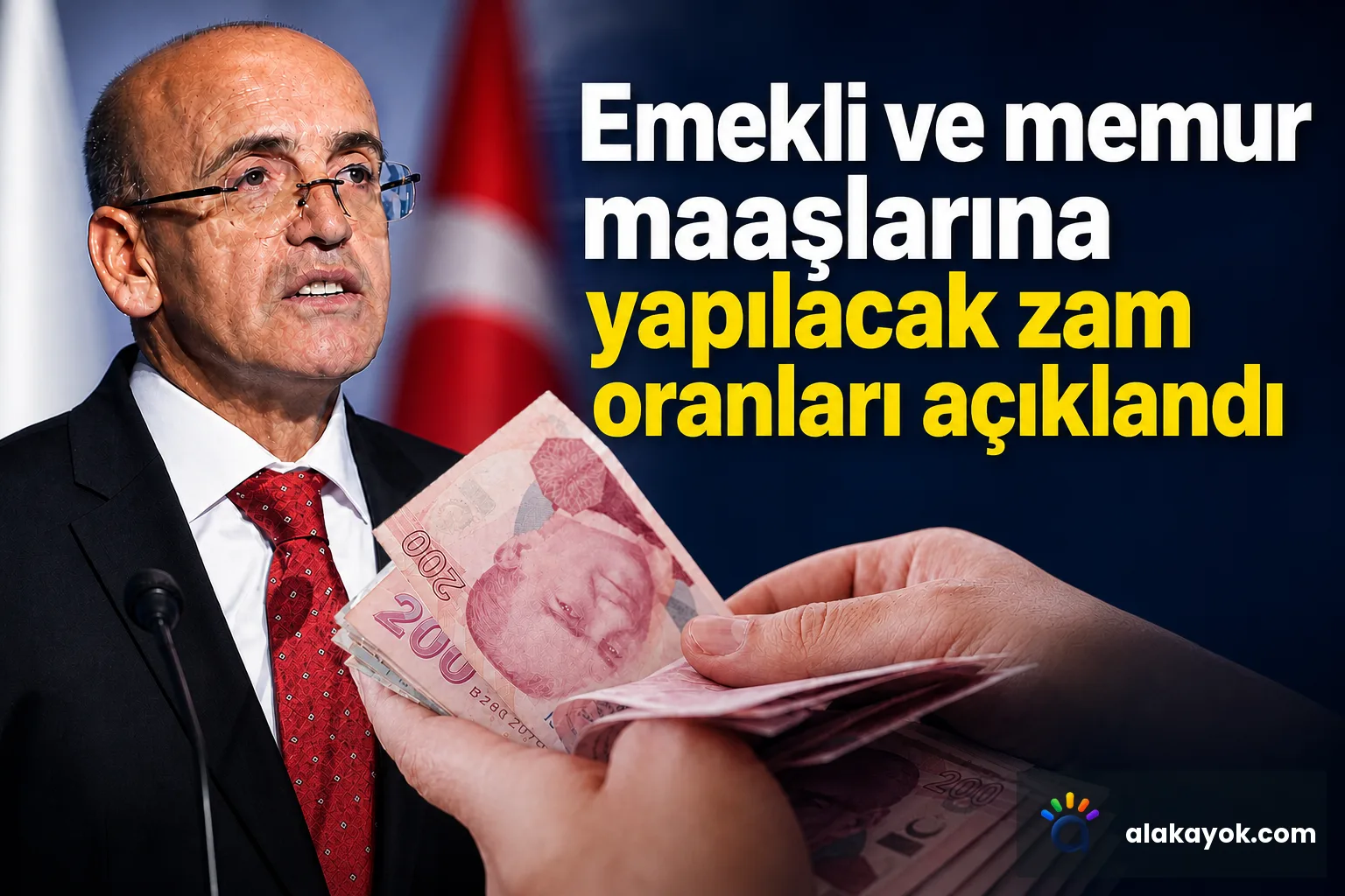 Emekli ve memur maaşlarına yapılacak zam oranları açıklandı
