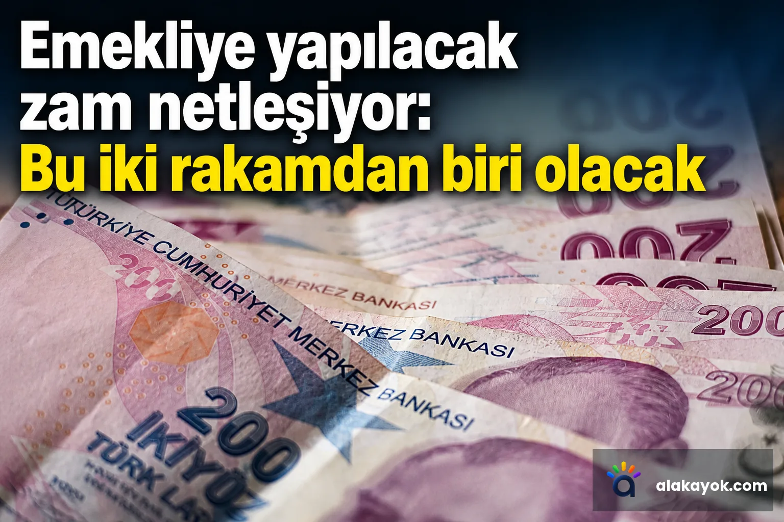 Emekliye yapılacak zam netleşiyor: Bu iki rakamdan biri olacak