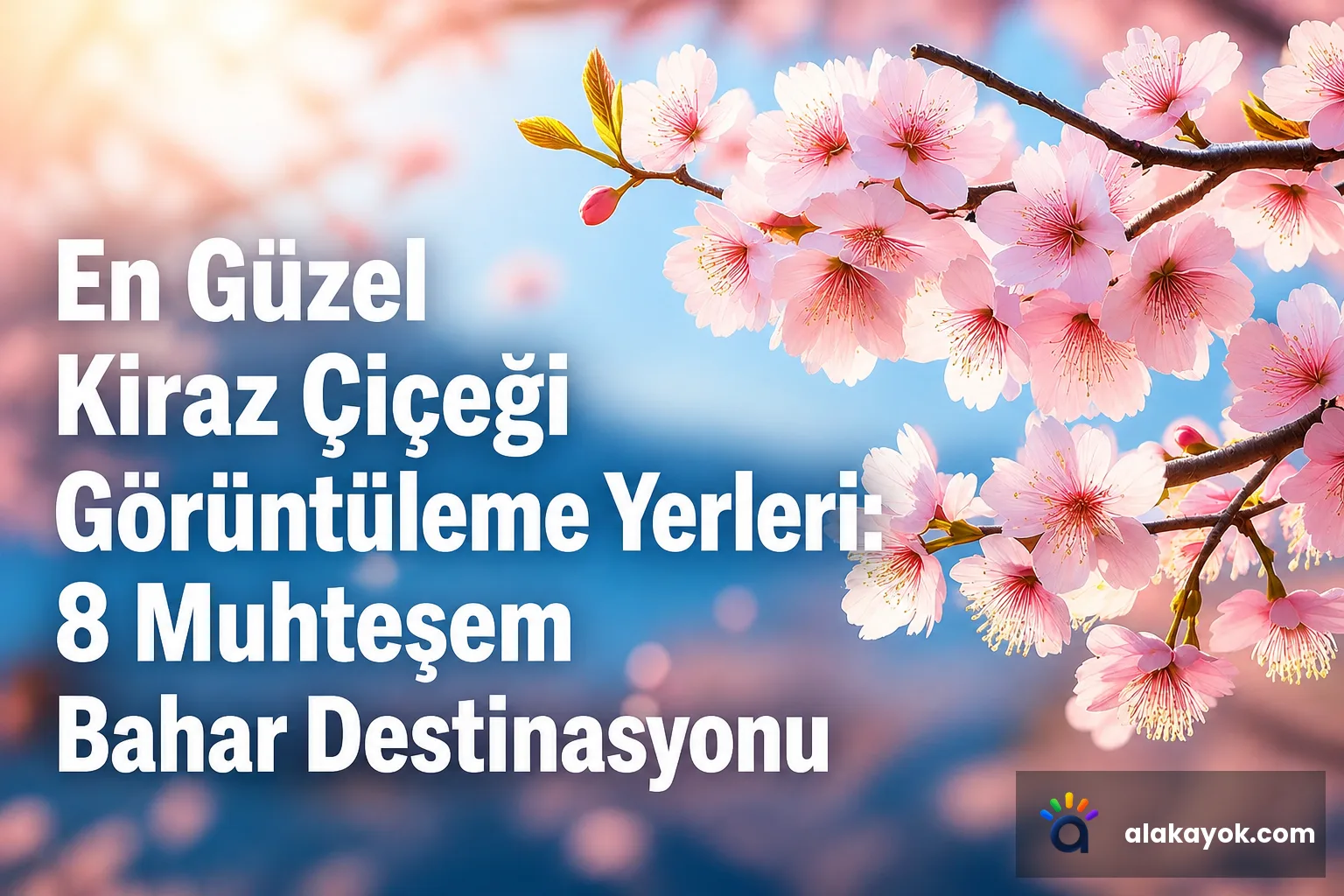 En Güzel Kiraz Çiçeği Görüntüleme Yerleri: 8 Muhteşem Bahar Destinasyonu