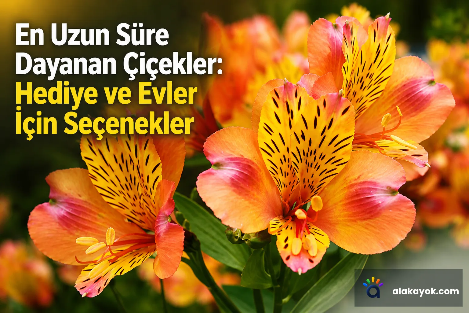 En Uzun Süre Dayanan Çiçekler: Hediye ve Evler İçin Seçenekler