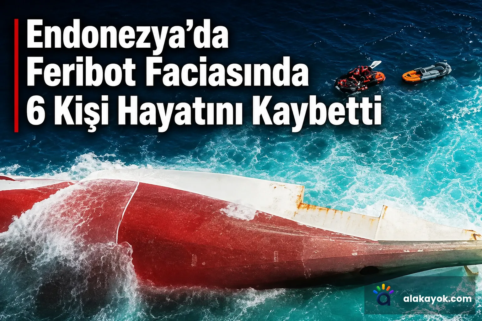 Endonezya'da Feribot Faciasında 6 Kişi Hayatını Kaybetti