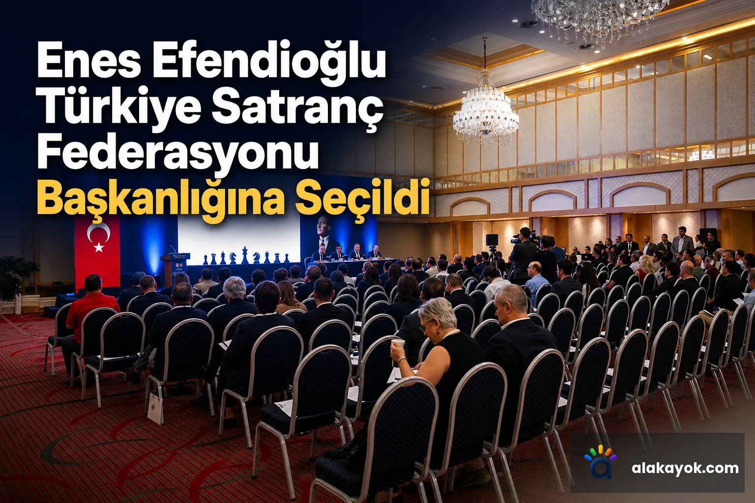 Enes Efendioğlu Türkiye Satranç Federasyonu Başkanlığına Seçildi