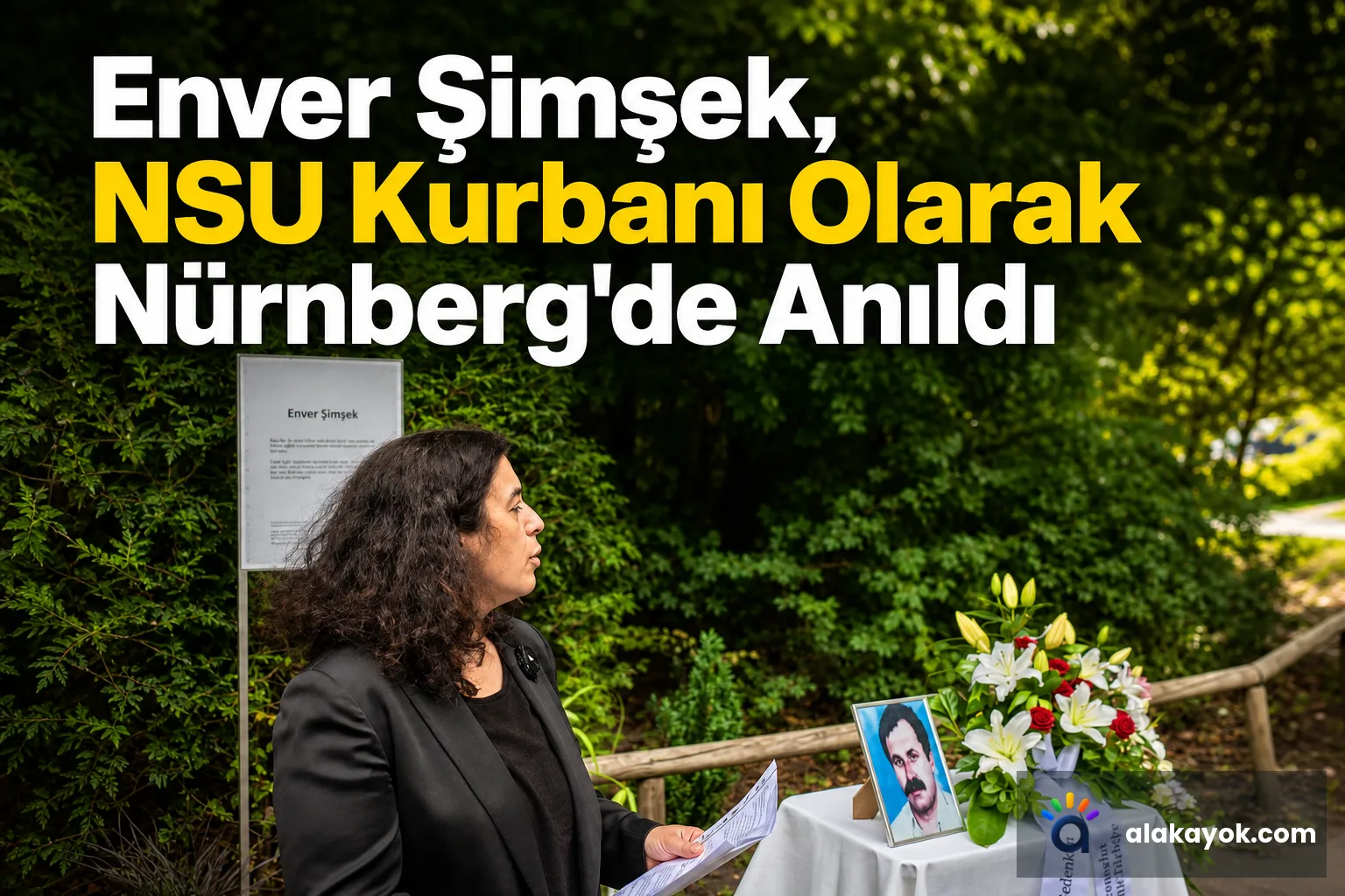 Enver Şimşek, NSU Kurbanı Olarak Nürnberg'de Anıldı