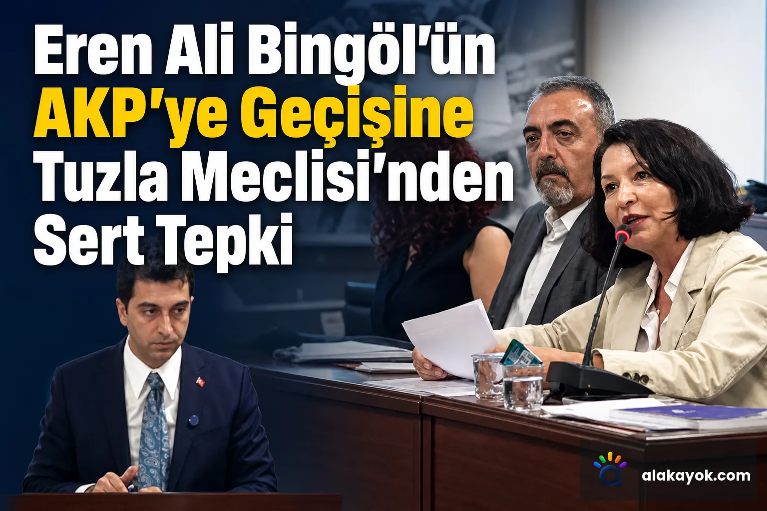 Eren Ali Bingöl'ün AKP'ye Geçişine Tuzla Meclisi'nden Sert Tepki