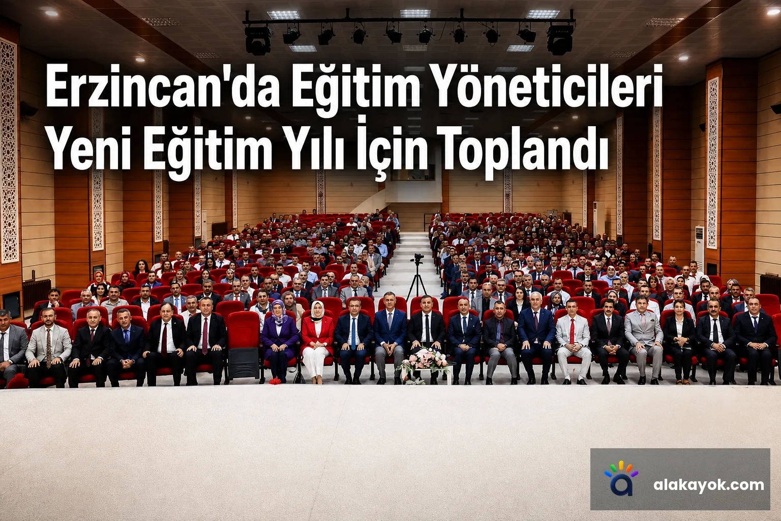 Erzincan'da Eğitim Yöneticileri Yeni Eğitim Yılı İçin Toplandı