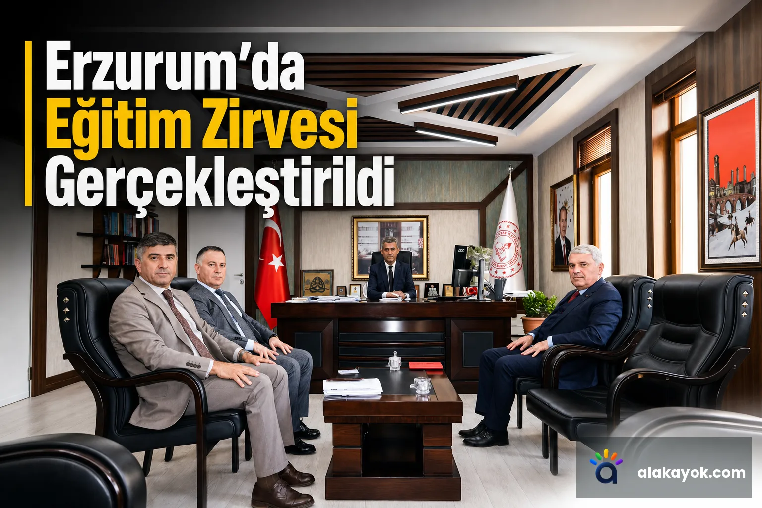 Erzurum'da Eğitim Zirvesi Gerçekleştirildi