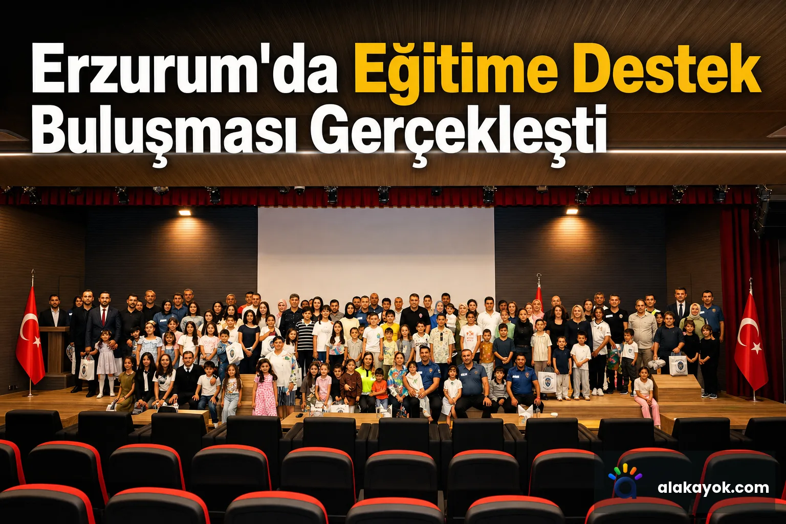 Erzurum'da Eğitime Destek Buluşması Gerçekleşti