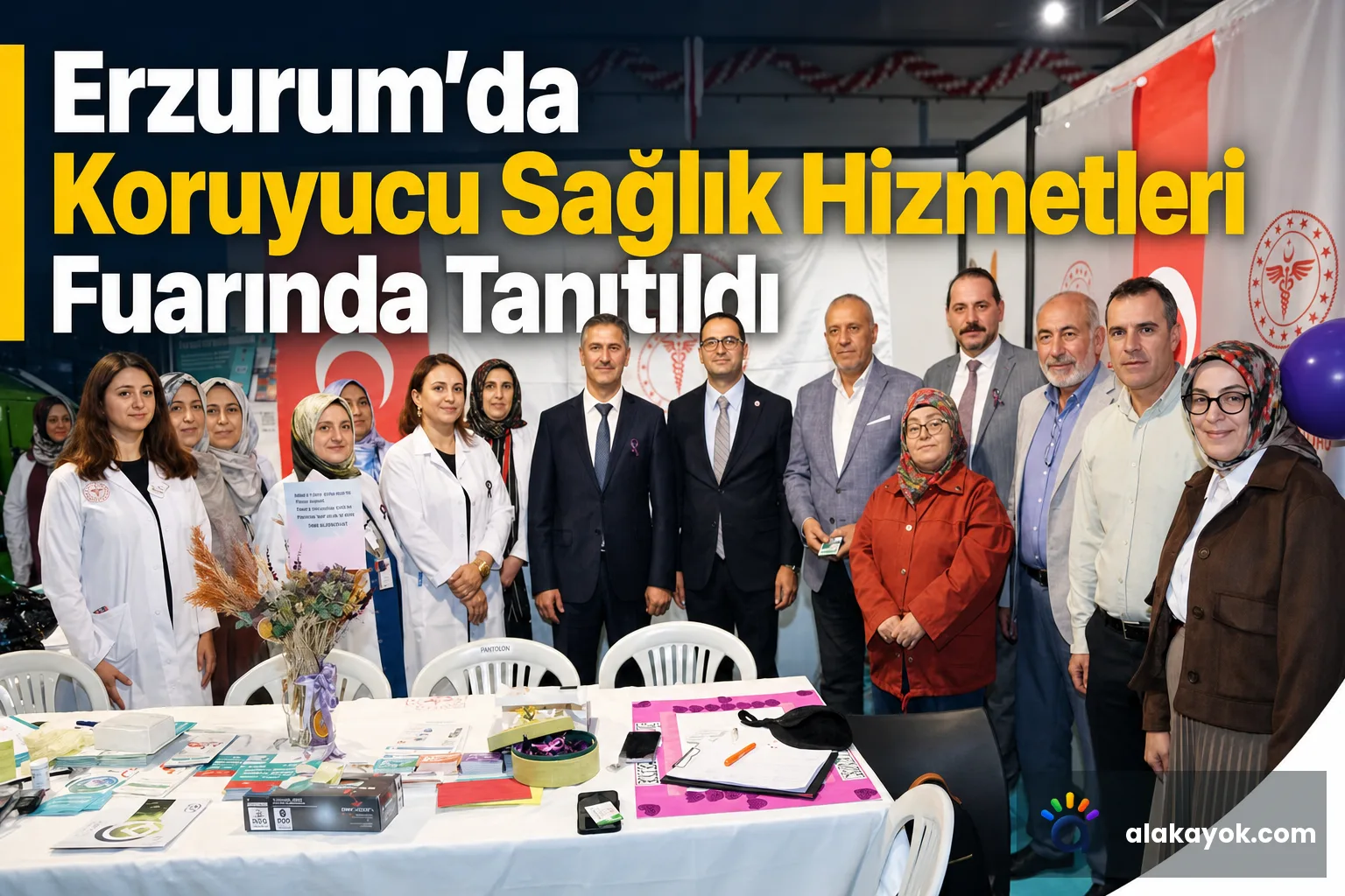 Erzurum'da Koruyucu Sağlık Hizmetleri Fuarında Tanıtıldı