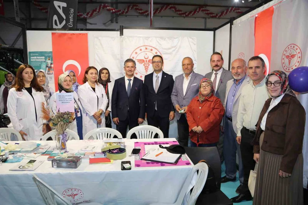 Erzurum'da Koruyucu Sağlık Hizmetleri Fuarında Tanıtıldı