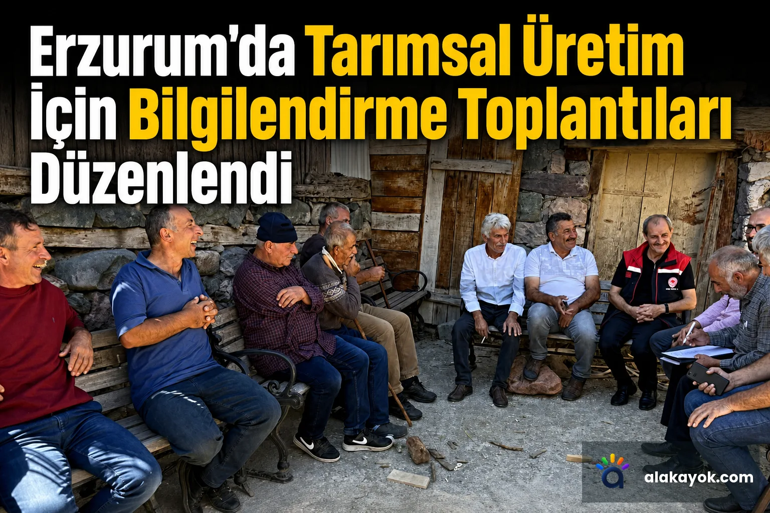 Erzurum'da Tarımsal Üretim İçin Bilgilendirme Toplantıları Düzenlendi