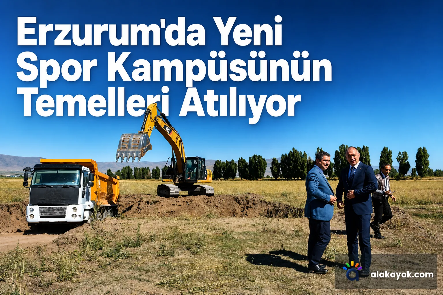 Erzurum'da Yeni Spor Kampüsünün Temelleri Atılıyor