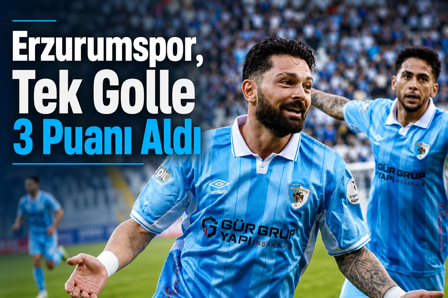 Erzurumspor, Tek Golle 3 Puanı Aldı