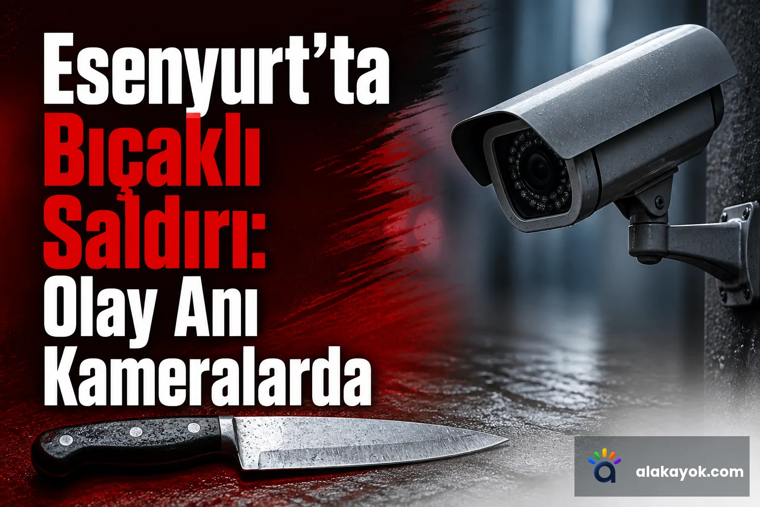 Esenyurt’ta Bıçaklı Saldırı: Olay Anı Kameralarda