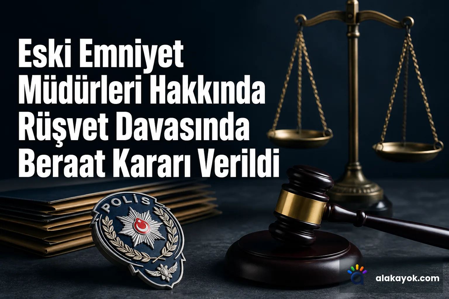 Eski Emniyet Müdürleri Hakkında Rüşvet Davasında Beraat Kararı Verildi