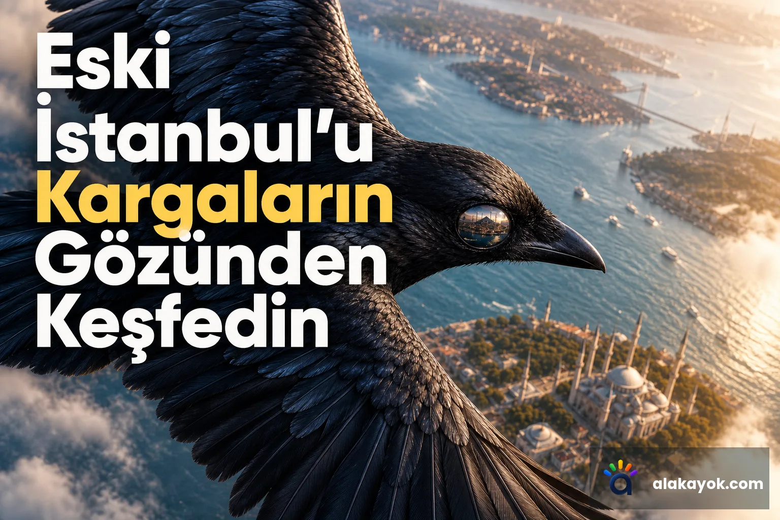 Eski İstanbul'u Kargaların Gözünden Keşfedin
