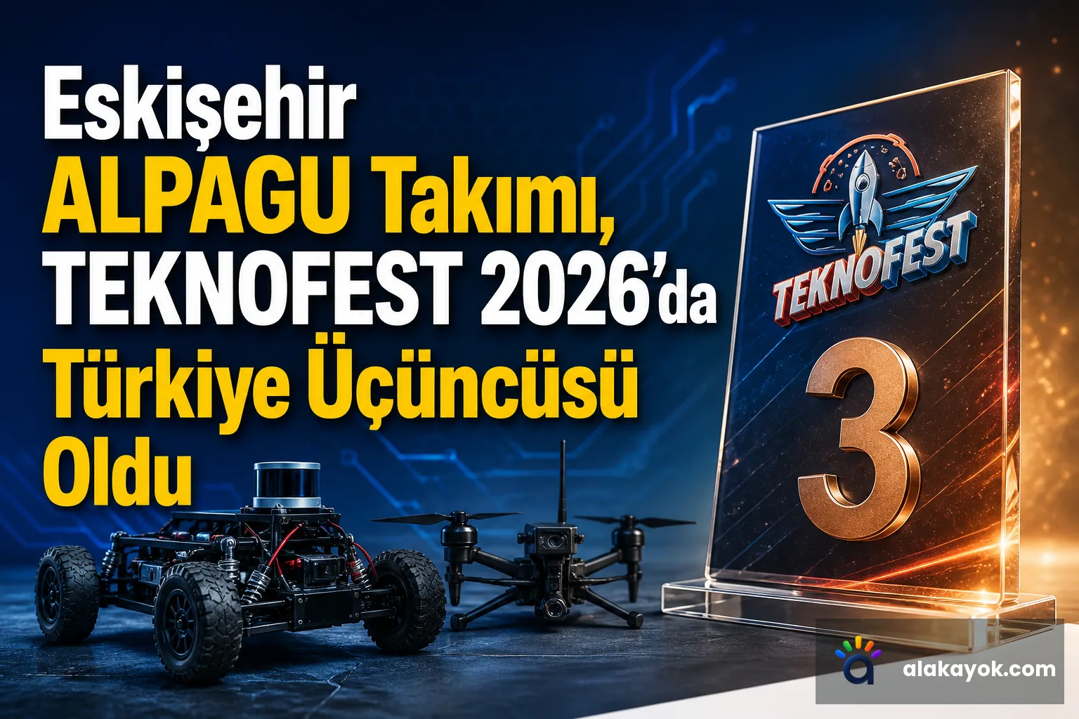 Eskişehir ALPAGU Takımı, TEKNOFEST 2026’da Türkiye Üçüncüsü Oldu