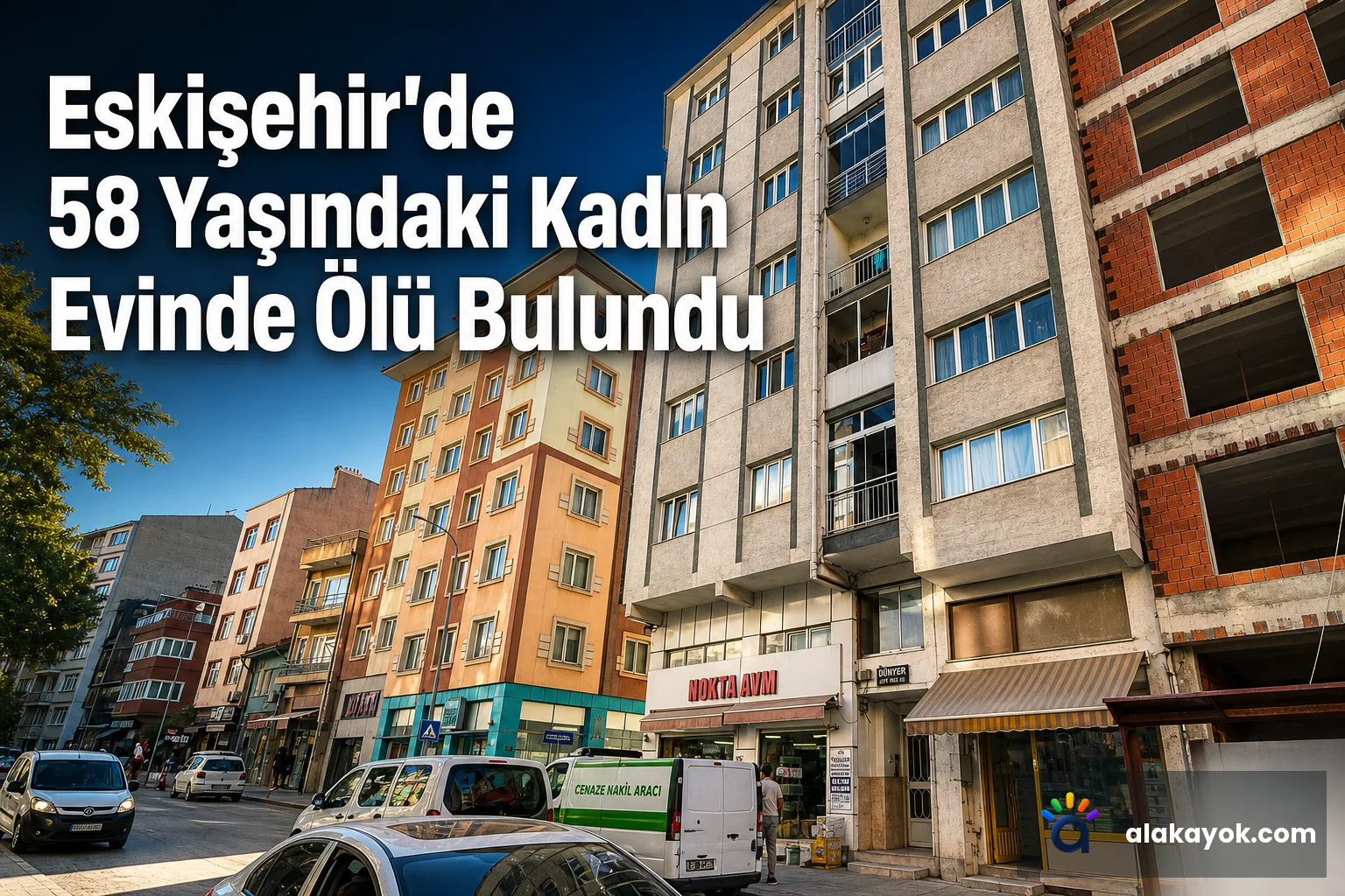 Eskişehir'de 58 Yaşındaki Kadın Evinde Ölü Bulundu