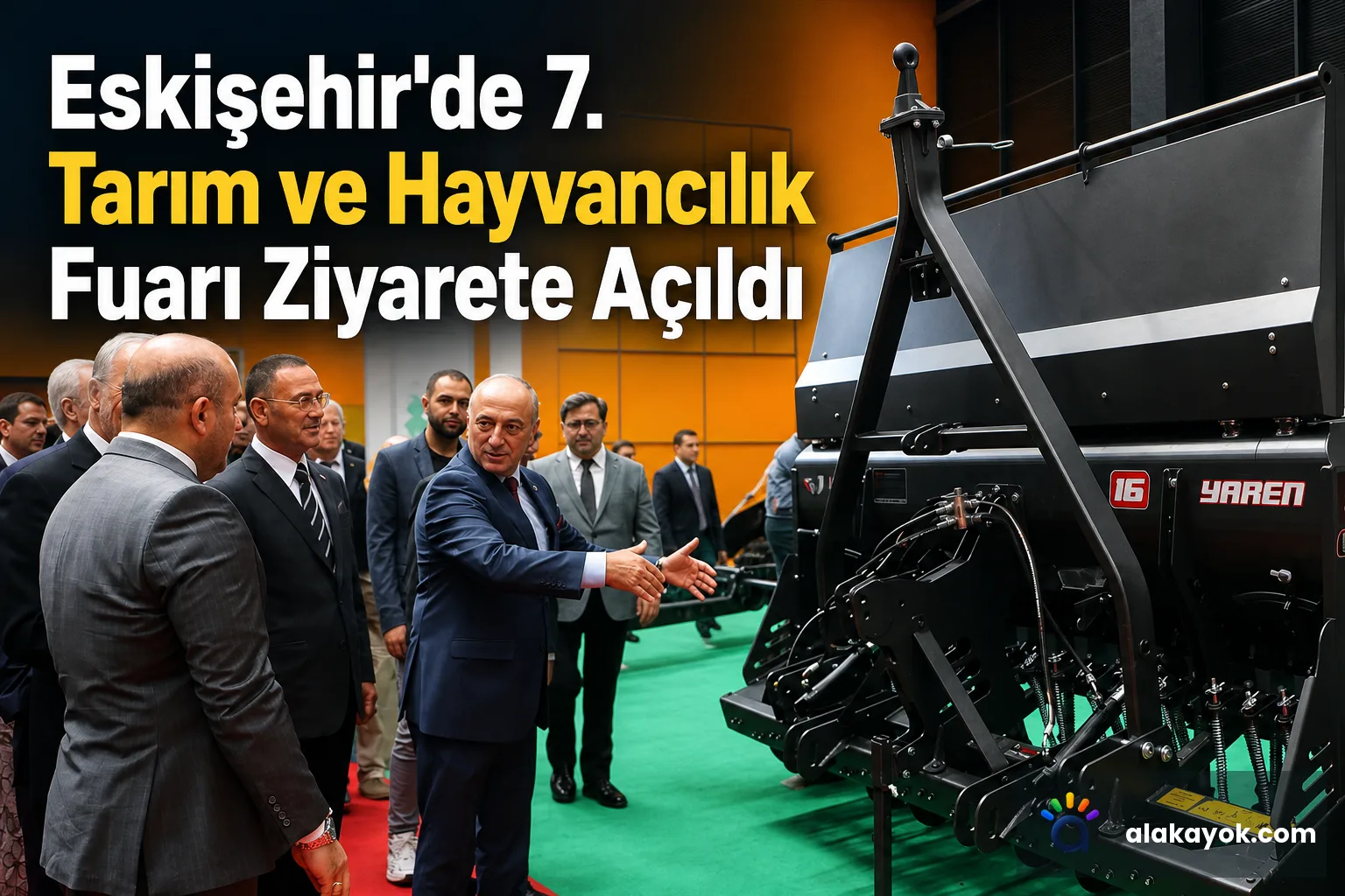 Eskişehir'de 7. Tarım ve Hayvancılık Fuarı Ziyarete Açıldı