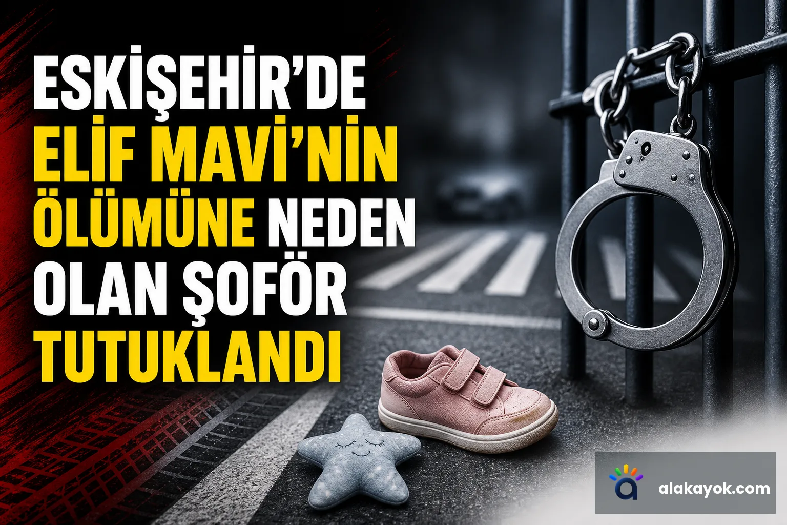 Eskişehir'de Elif Mavi'nin Ölümüne Neden Olan Şoför Tutuklandı